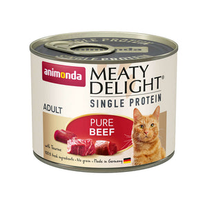 Animonda Adult Cat Meaty Delight Single Protein Pure Beef can