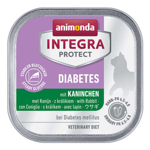 Animonda Integra Protect Diabetes Rabbit Wet Cat Food Tray