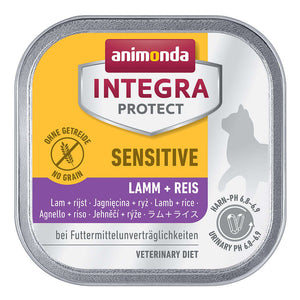 Open image in slideshow, Animonda Integra Protect Sensitive Lamb &amp; Rice Wet Cat Food Tray
