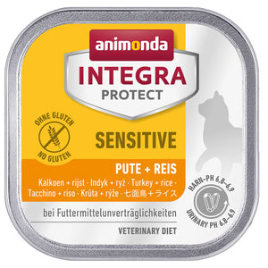 Open image in slideshow, animonda Cat Foil Integra Protect Sensitive Turkey &amp; Rice
