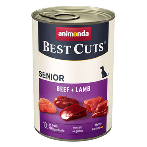 Open image in slideshow, Animonda Senior Dog Best Cuts Tin Beef &amp; Lamb Can

