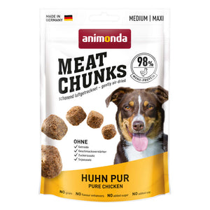 Open image in slideshow, Animonda Meat Chunks Pure Chicken dog Treats
